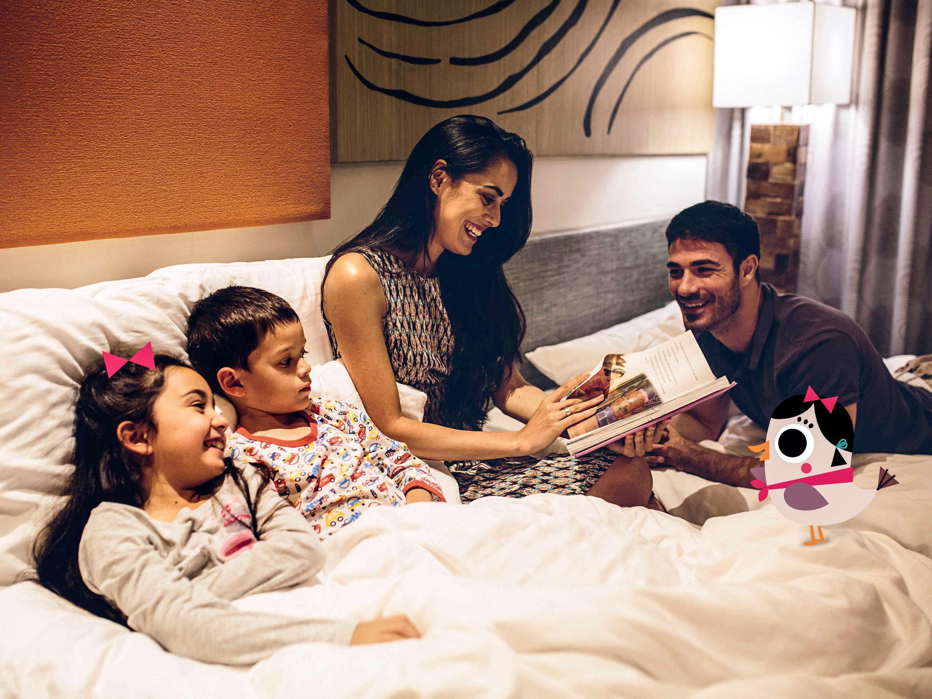 뫼밴픽 호텔 앤 카지노 말라바타 탕헤르 외부 사진 Family at the hotel